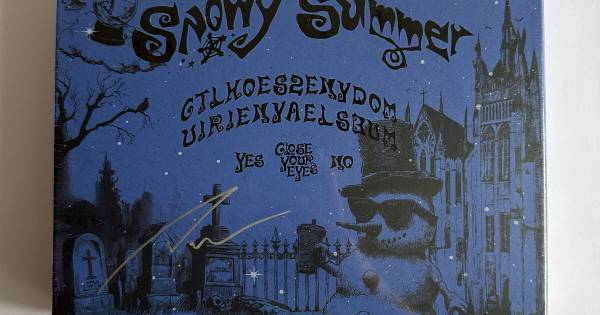 CLOSE YOUR EYES YEOJUN SIGNED 2ND MINI ALBUM 'SNOWY SUMMER